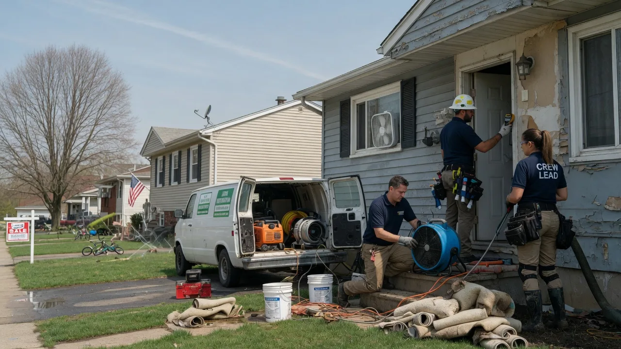 Flood Cleanup in New Braunfels, TX near me